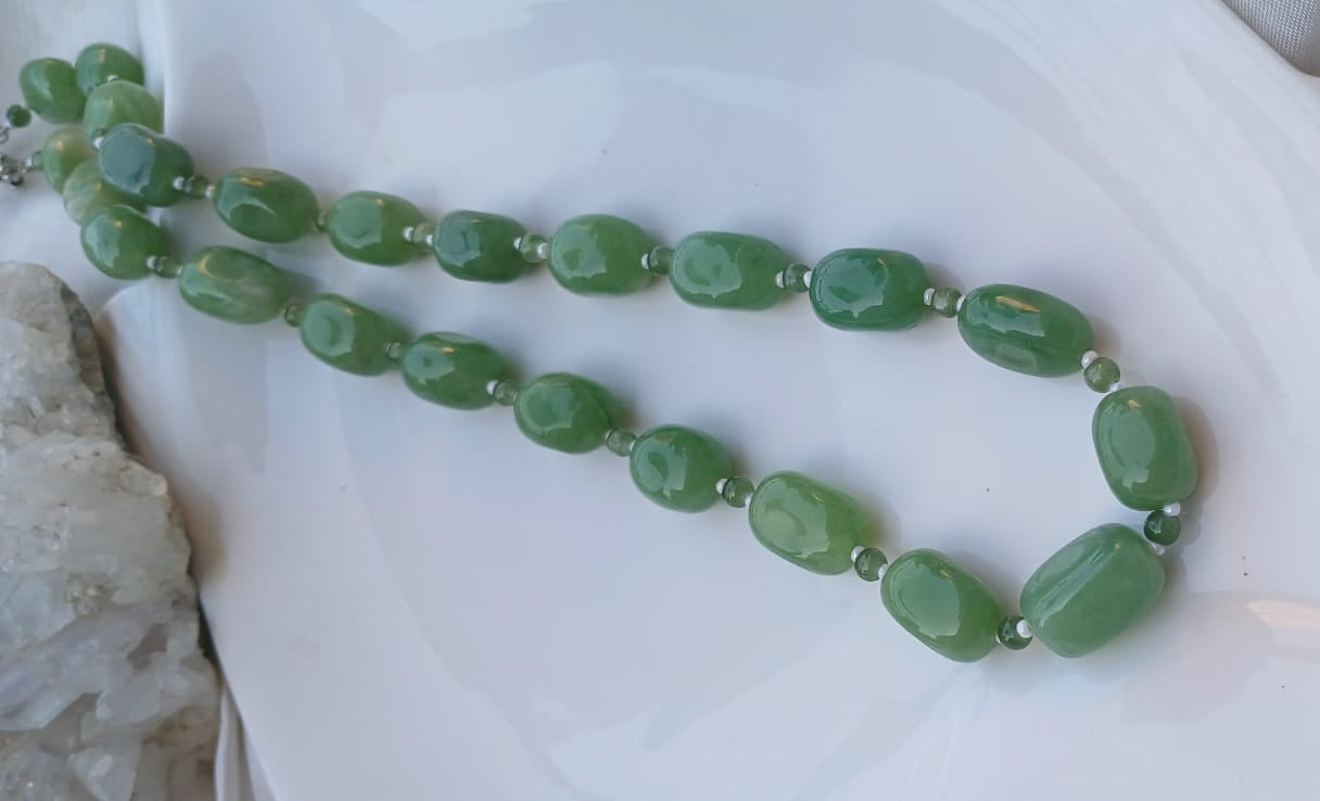 Ruby & Emerald Mala