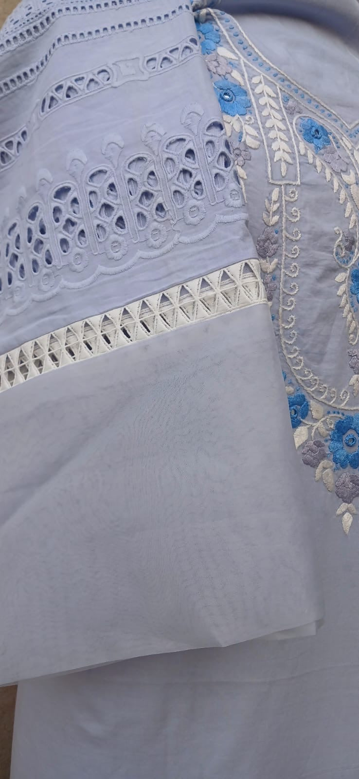 Chickenkari Cutwork Daman Edit