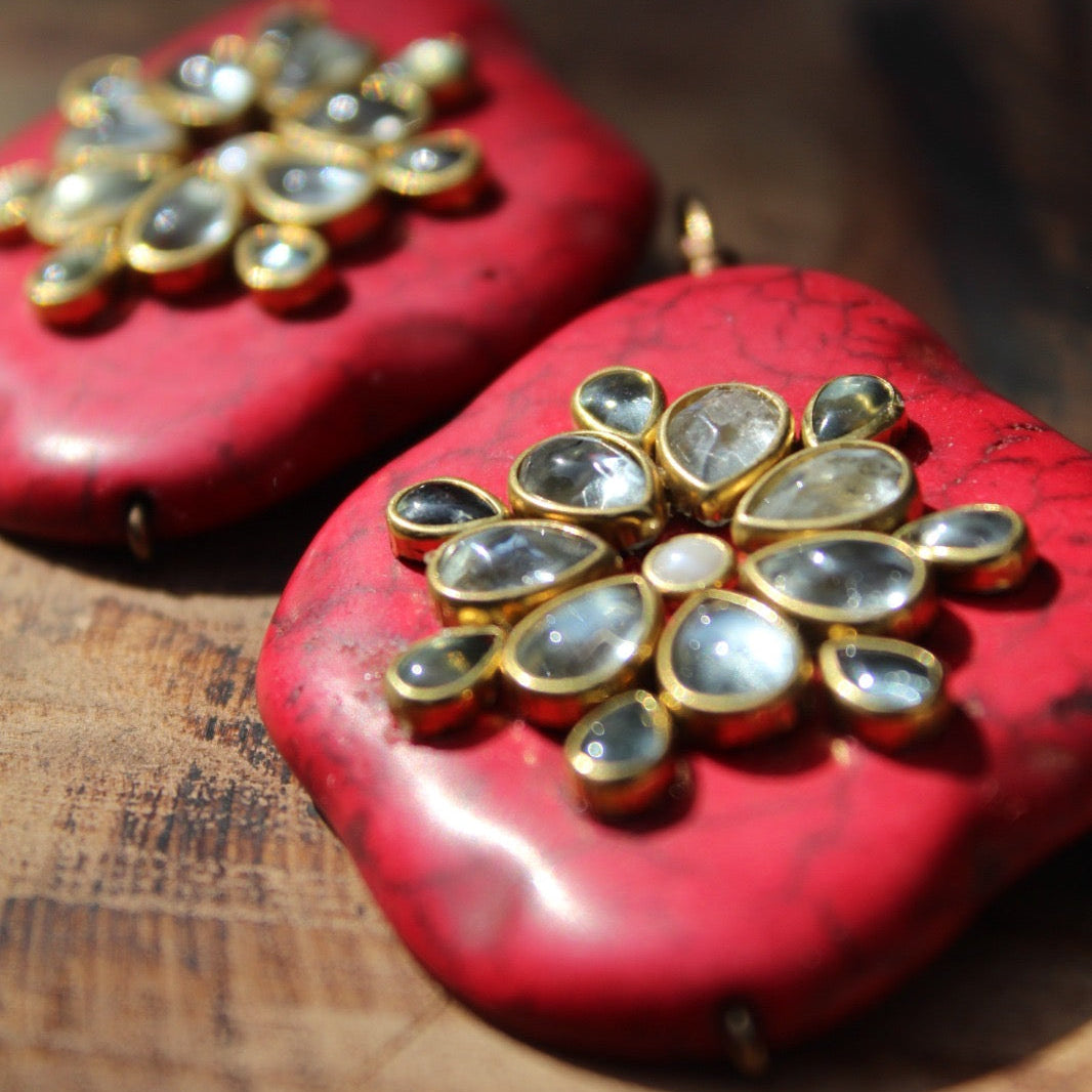 Red Kundan Luxe