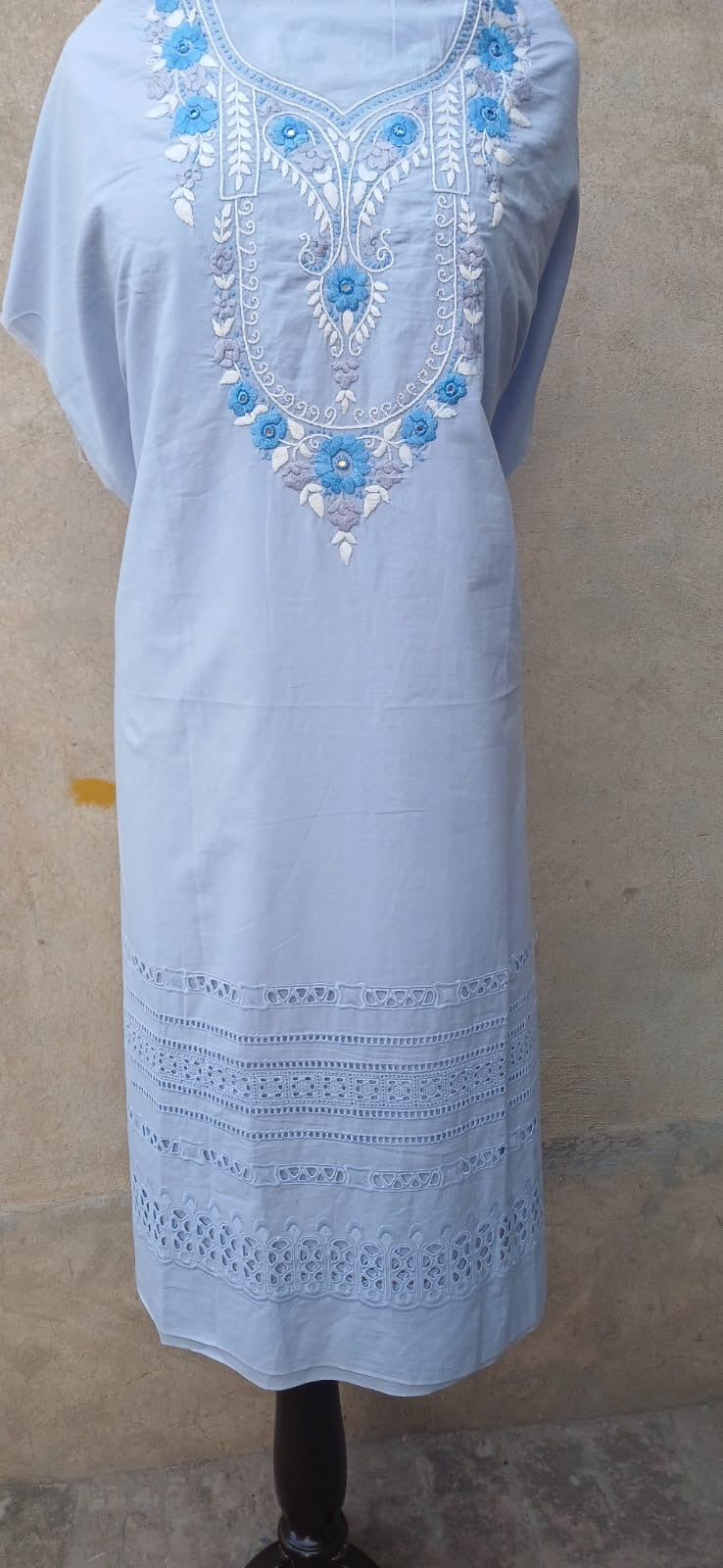 Chickenkari Cutwork Daman Edit