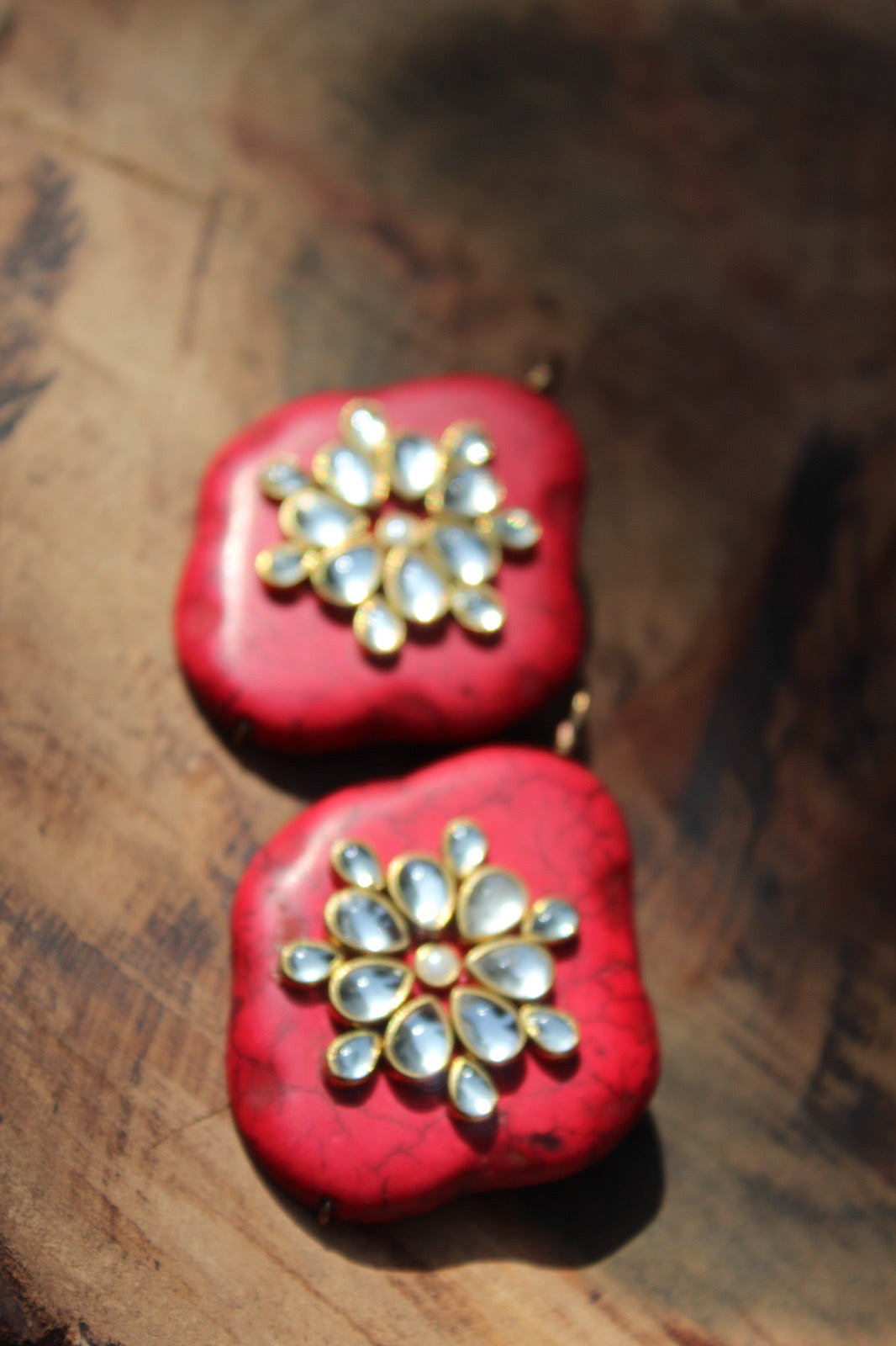 Red Kundan Luxe