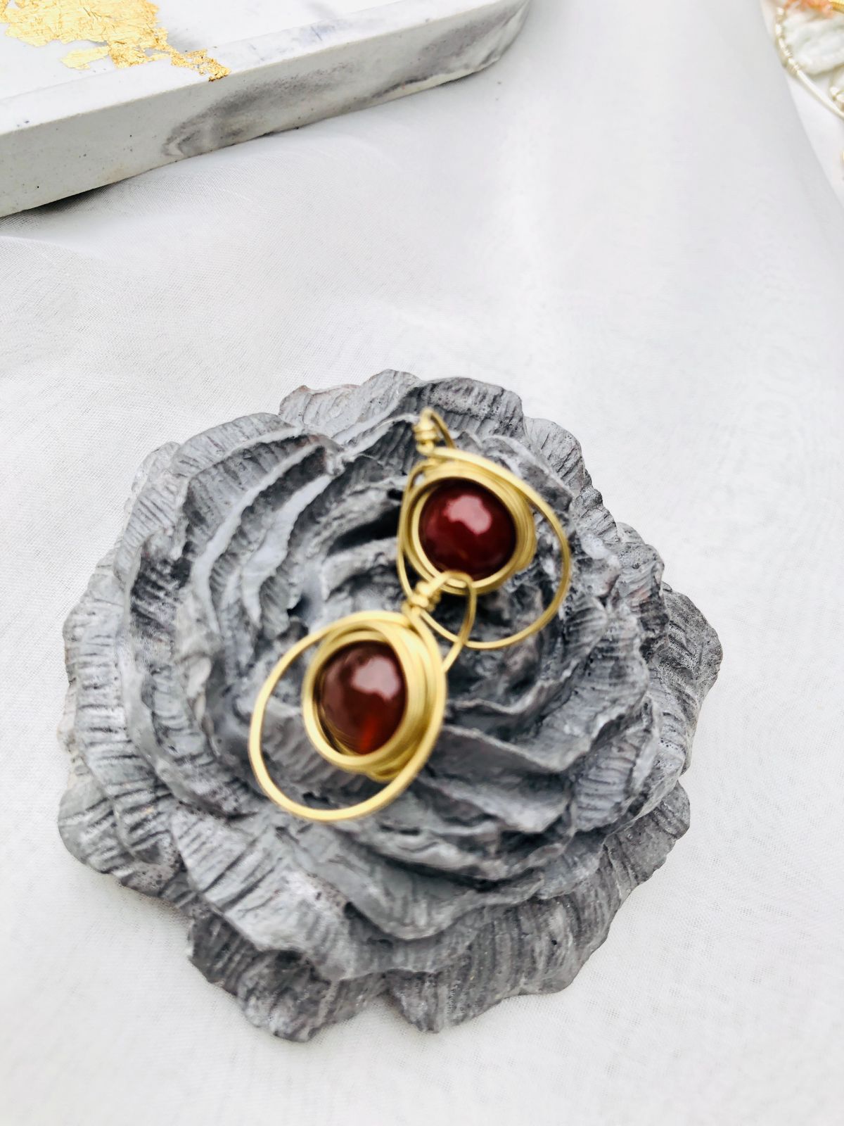 Antique Brass Drop