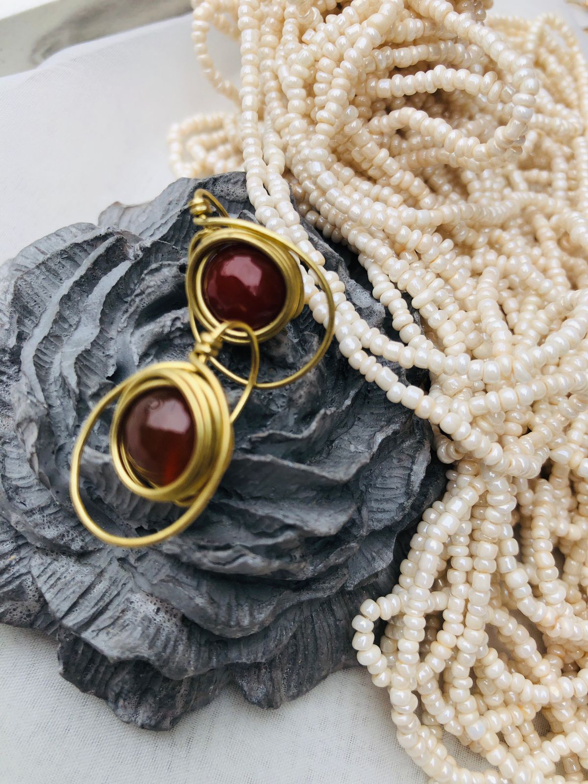 Antique Brass Drop