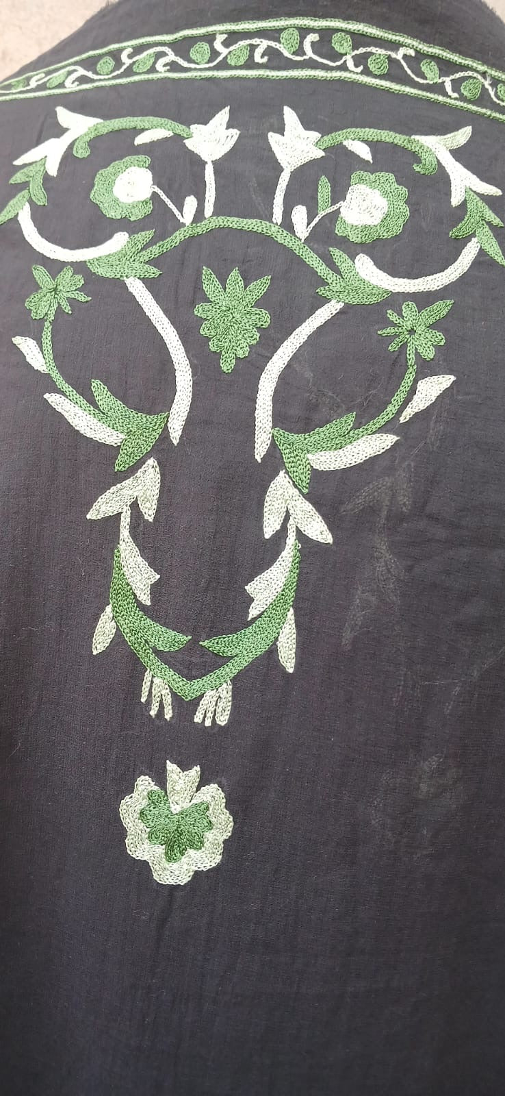 Black & Green Aari Vibes